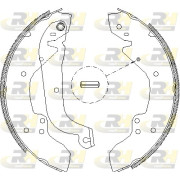 4056.01 Brzdové pakny ROADHOUSE