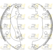 4125.01 Sada brzdových čelistí ROADHOUSE