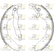 4403.00 Sada brzdových čelistí ROADHOUSE