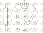 6096.10 ROADHOUSE brzdový kotúč 6096.10 ROADHOUSE