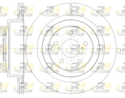 61001.10 ROADHOUSE brzdový kotúč 61001.10 ROADHOUSE