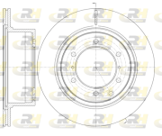 61159.10 Brzdový kotouč ROADHOUSE