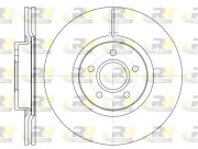 61223.10 Brzdový kotouč ROADHOUSE