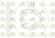 6205.10 Brzdový kotouč ROADHOUSE