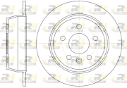 6471.00 ROADHOUSE brzdový kotúč 6471.00 ROADHOUSE