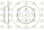 6516.00 Brzdový kotouč ROADHOUSE