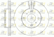 6610.10 Brzdový kotouč ROADHOUSE