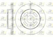 6642.10 Brzdový kotouč ROADHOUSE