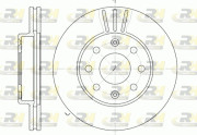 6655.10 Brzdový kotouč ROADHOUSE