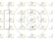 6674.00 Brzdový kotouč ROADHOUSE
