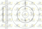 6960.10 Brzdový kotouč ROADHOUSE