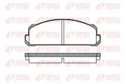 0022.40 Sada brzdových destiček, kotoučová brzda REMSA