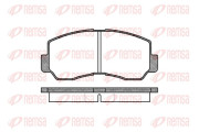 0094.40 Sada brzdových destiček, kotoučová brzda REMSA