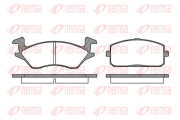 0105.10 REMSA sada brzdových platničiek kotúčovej brzdy 0105.10 REMSA