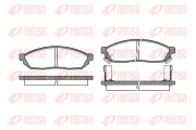 0111.02 Sada brzdových destiček, kotoučová brzda REMSA