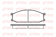 0136.00 REMSA sada brzdových platničiek kotúčovej brzdy 0136.00 REMSA