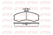 0143.00 Sada brzdových destiček, kotoučová brzda REMSA
