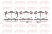 0144.02 Sada brzdových destiček, kotoučová brzda REMSA