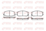 0152.12 Sada brzdových destiček, kotoučová brzda REMSA