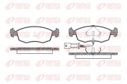 0172.02 Sada brzdových destiček, kotoučová brzda REMSA
