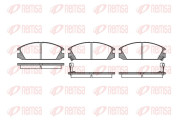 0228.02 Sada brzdových destiček, kotoučová brzda REMSA