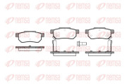 0233.02 Sada brzdových destiček, kotoučová brzda REMSA