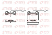 0247.04 Sada brzdových destiček, kotoučová brzda REMSA