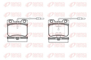 0247.14 Sada brzdových destiček, kotoučová brzda REMSA