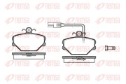 0264.12 Sada brzdových destiček, kotoučová brzda REMSA