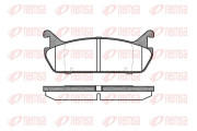 0329.00 Sada brzdových destiček, kotoučová brzda REMSA