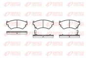 0340.02 REMSA sada brzdových platničiek kotúčovej brzdy 0340.02 REMSA