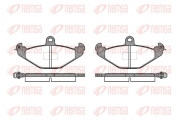 0345.10 Sada brzdových destiček, kotoučová brzda REMSA