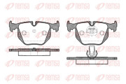 0381.30 Sada brzdových destiček, kotoučová brzda REMSA