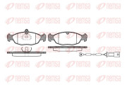 0393.02 Sada brzdových destiček, kotoučová brzda REMSA