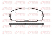 0421.20 Sada brzdových destiček, kotoučová brzda REMSA
