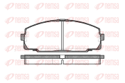 0421.00 REMSA sada brzdových platničiek kotúčovej brzdy 0421.00 REMSA
