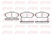 0464.02 Sada brzdových destiček, kotoučová brzda REMSA