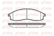 0469.00 Sada brzdových destiček, kotoučová brzda REMSA