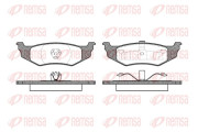 0482.00 Sada brzdových destiček, kotoučová brzda REMSA