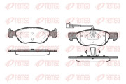 0587.12 Sada brzdových destiček, kotoučová brzda REMSA