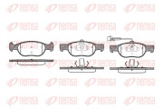 0588.11 Sada brzdových destiček, kotoučová brzda REMSA