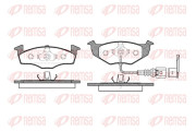 0609.11 Sada brzdových destiček, kotoučová brzda REMSA
