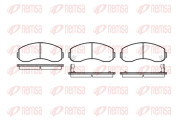0619.02 Sada brzdových destiček, kotoučová brzda REMSA