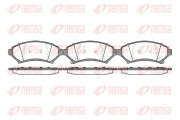 0641.02 Sada brzdových destiček, kotoučová brzda REMSA