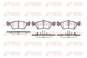 0676.02 Sada brzdových destiček, kotoučová brzda REMSA