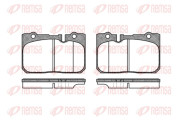 0679.00 Sada brzdových destiček, kotoučová brzda REMSA