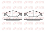 0760.00 Sada brzdových destiček, kotoučová brzda REMSA
