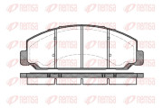 0764.00 Sada brzdových destiček, kotoučová brzda REMSA