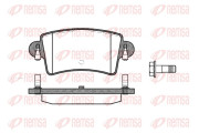 0833.00 Sada brzdových destiček, kotoučová brzda REMSA