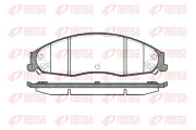 0955.08 Sada brzdových destiček, kotoučová brzda REMSA